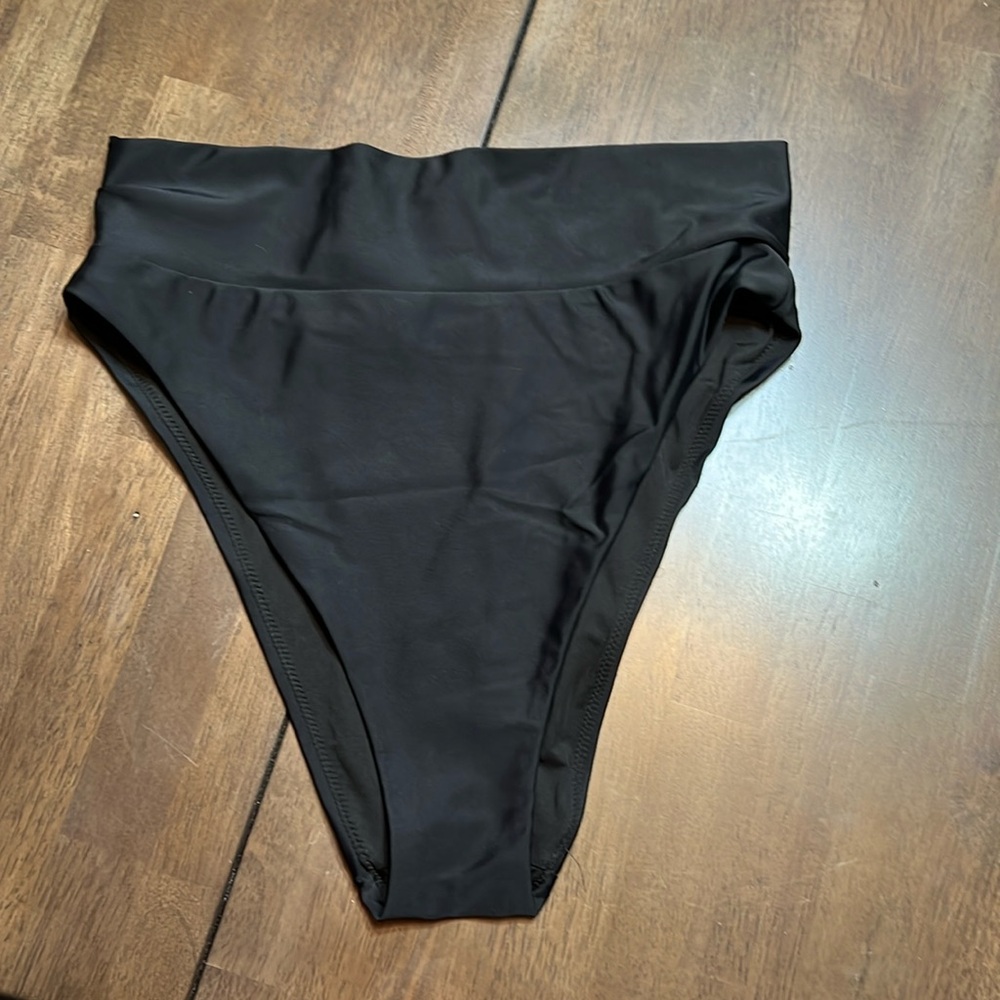 Aerie high cut cheeky bikini bottoms